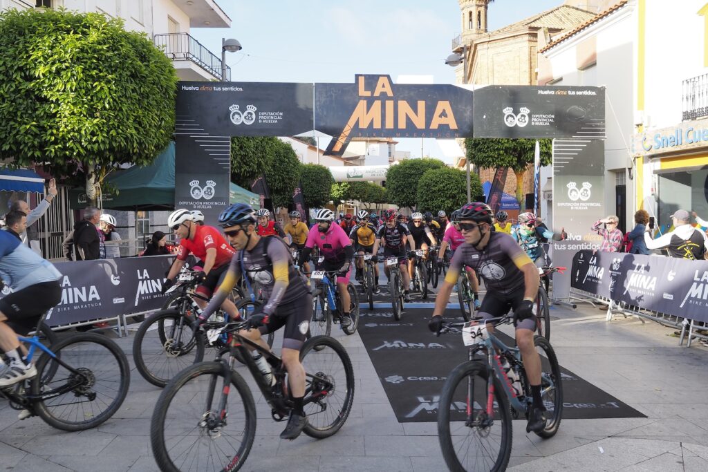 Arco meta con patrocinios